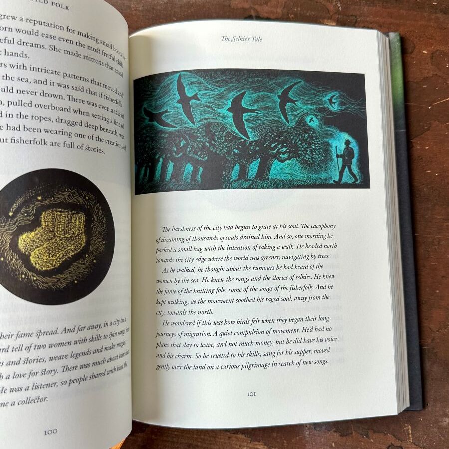 Wild Folk, Tales from the Stones by Jackie Morris & Tamsin Abbott