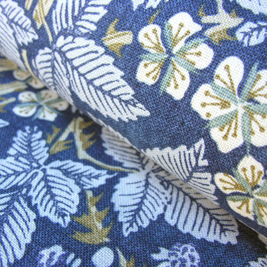 William Morris Bramble - Indigo and Mineral