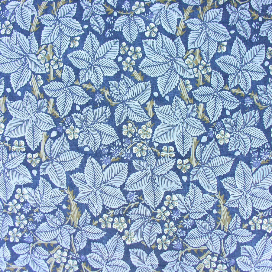 William Morris Bramble - Indigo and Mineral
