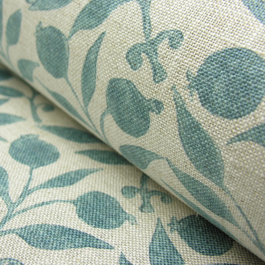 William Morris Rosehip - Mineral Blue