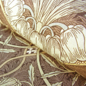 William Morris Honeysuckle & Tulip - Brown and Blue - Image 1