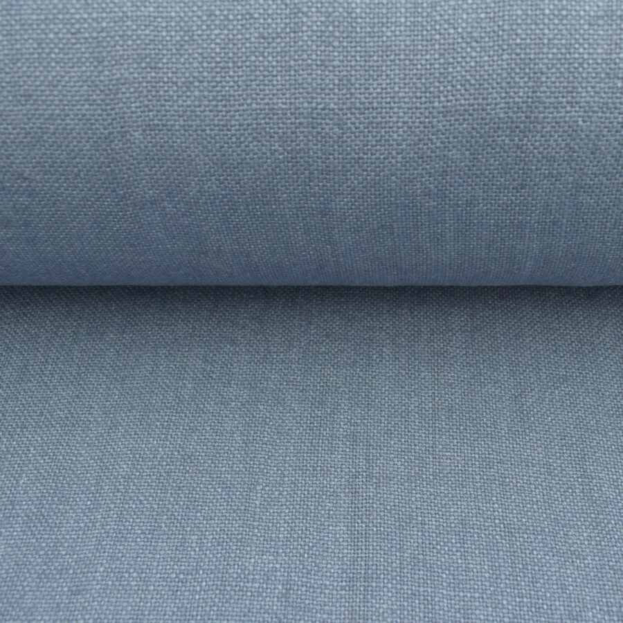 Linen Lavenham - Woad Blue