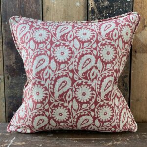 Agnes Cushion - Antique Red - Image 1