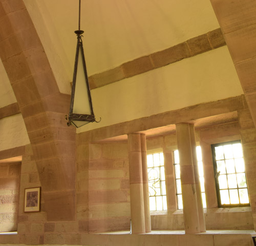 Windows and Light Fittings, South Side, All Saints Brockhampton