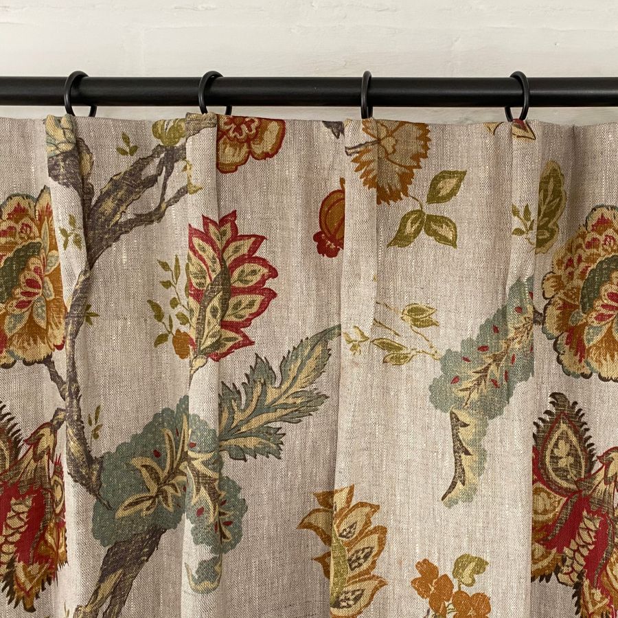 Cartridge Pleat Curtain Heading