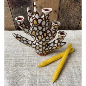 Erica Taylor Low Hawthorn Candelabra ETLC2 - Image 3