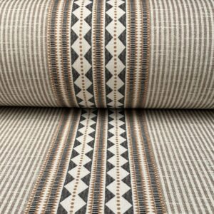 Extra Wide Aztec Stripe - Natural - Image 3