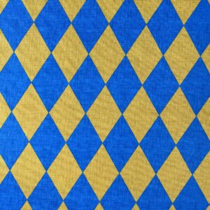 Harlequinade - Blue & Gold - Image 2