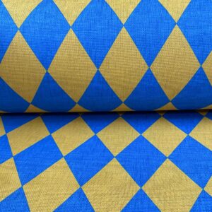 Harlequinade - Blue & Gold - Image 3