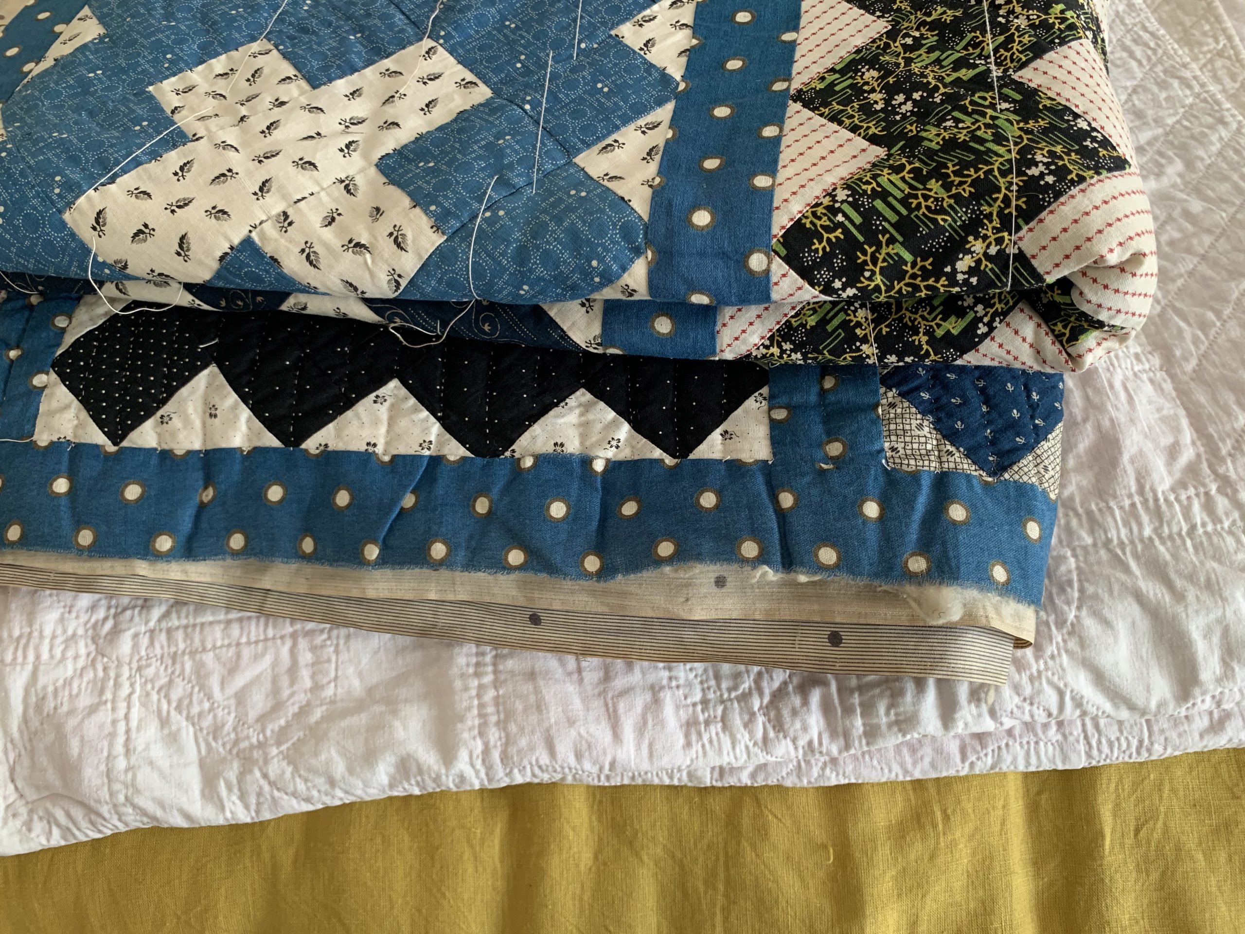 Unfinished Tinsmiths Quilt Unfinished Tinsmiths Quilt