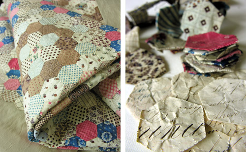 Antique Patchwork Quilt Tinsmiths