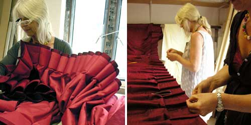 Tinsmiths Bespoke Curtains - Cartridge pleat