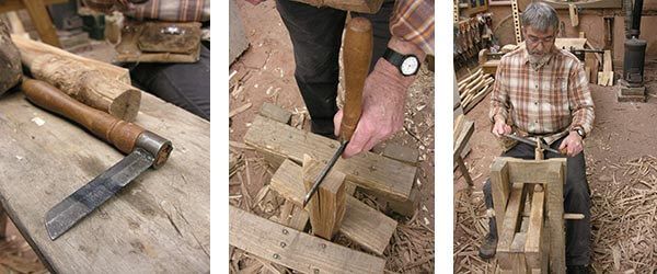 Cleaving and Shaving Oak