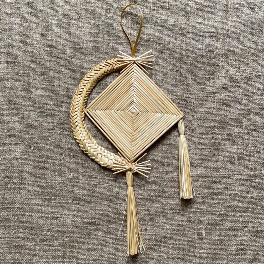 Corn Dolly Wheat Weaver Carol Partridge Tinsmiths Ledbury