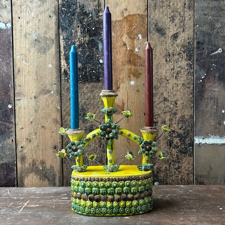 Sophy Mackeith 3 Candle Candelabra SMBC2