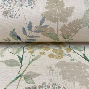 Cottage Garden Duckegg and Gold - Image 3