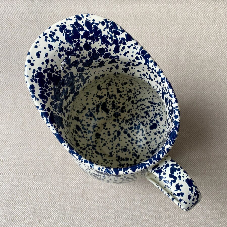 Enamelware Pitcher - Navy