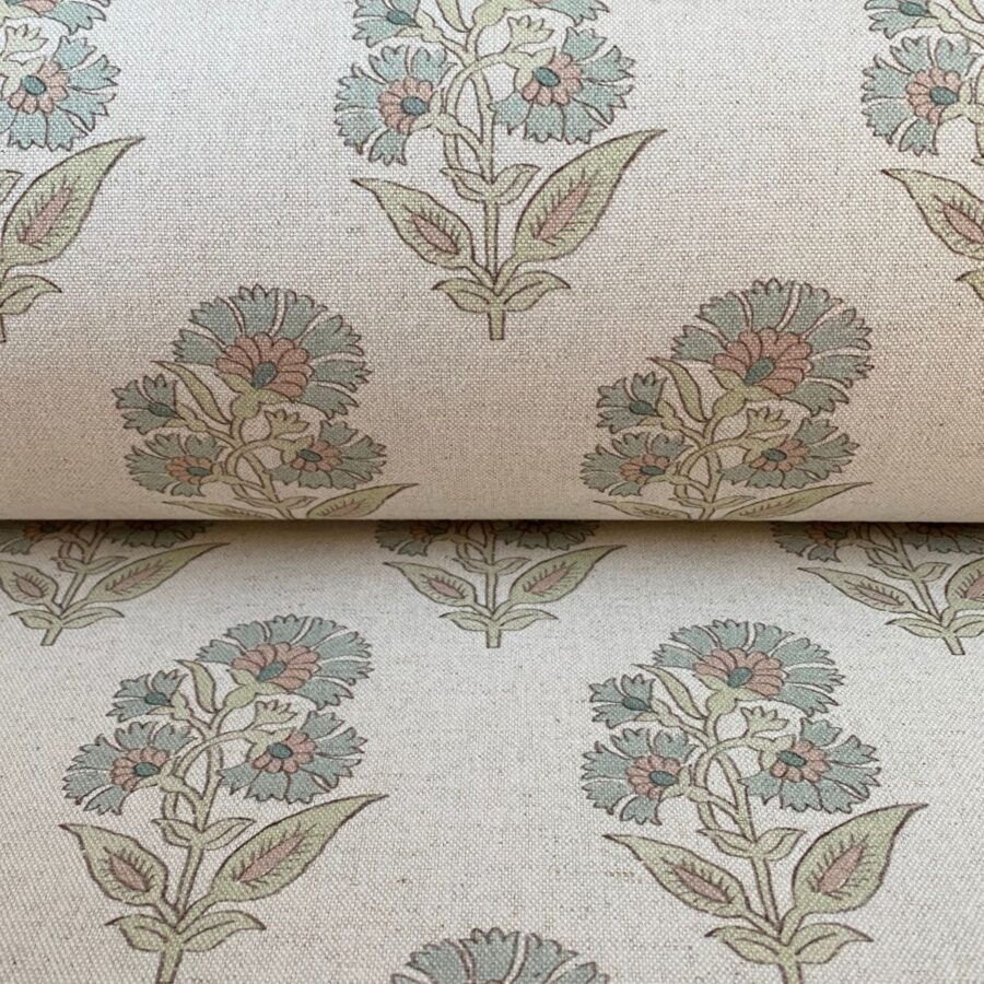 Extra Wide Avebury Fleur Duckegg & Sage