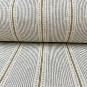 Extra Wide Avebury Stripe Duckegg & Olive - Image 3