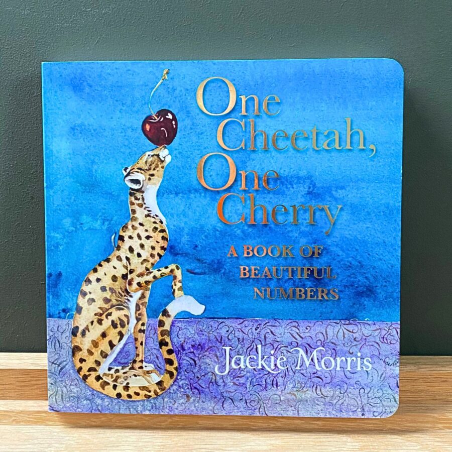 Jackie Morris One Cheetah One Cherry Book Tinsmiths