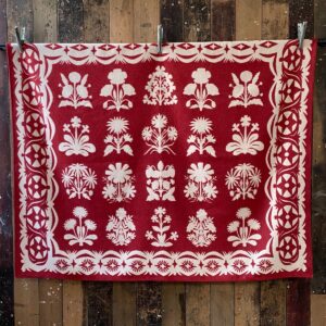 papercut flowers Wool Blanket Tinsmiths Ledbury