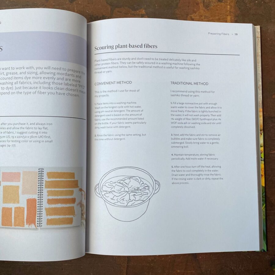 The Natural Dye Handbook by Heidi Iverson