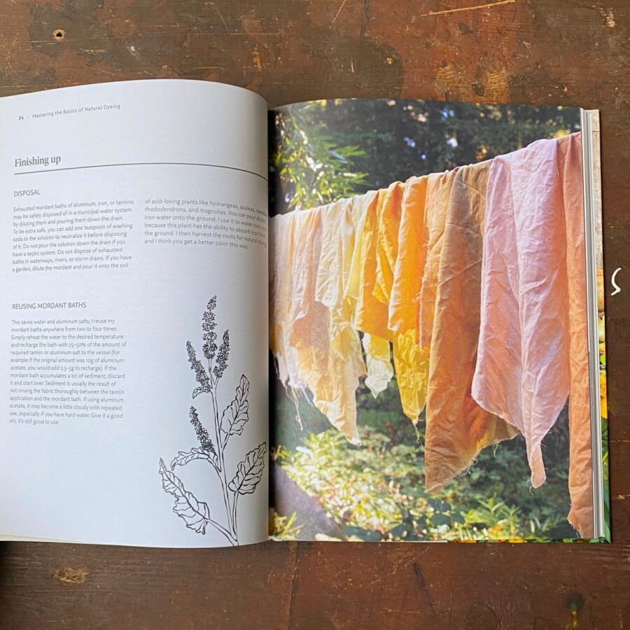 The Natural Dye Handbook by Heidi Iverson