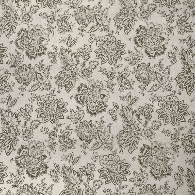 Cedric patterned fabric flatlay