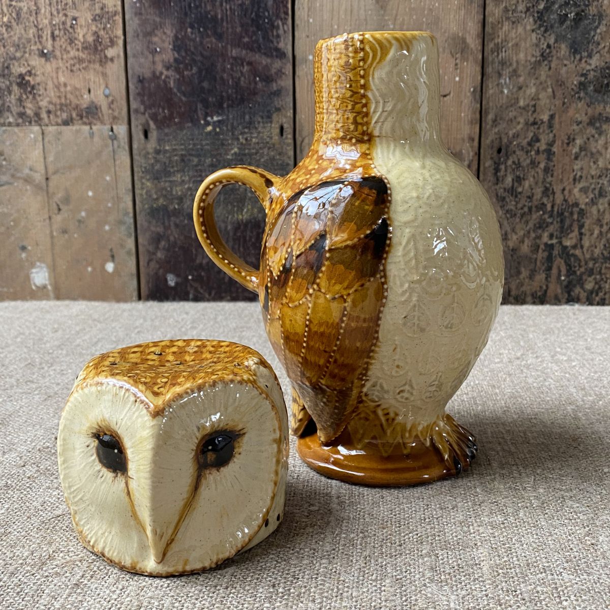 Carole Glover Barn Owl Cup & Jug CAOL2 - Image 2