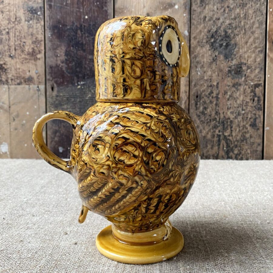 Carole Glover Ozzy Owl Jug CAOZ1