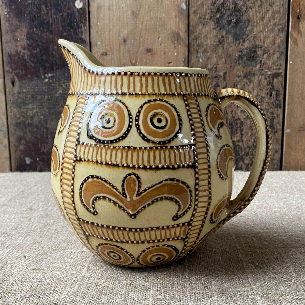 Carole Glover Noggin Jug Ochre CGNO1 - Image 3