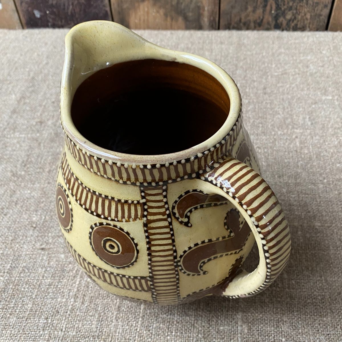 Carole Glover Noggin Jug Brown CGNO2 - Image 4