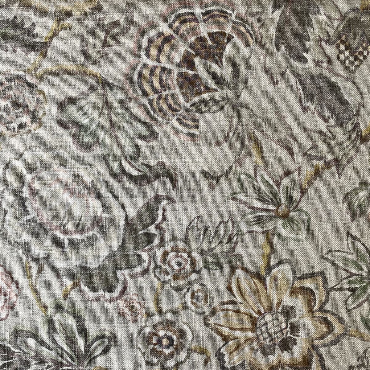 Extra Wide Marwari linen mix fabric on a roll