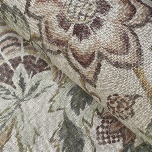 Extra Wide Marwari linen mix fabric on a roll