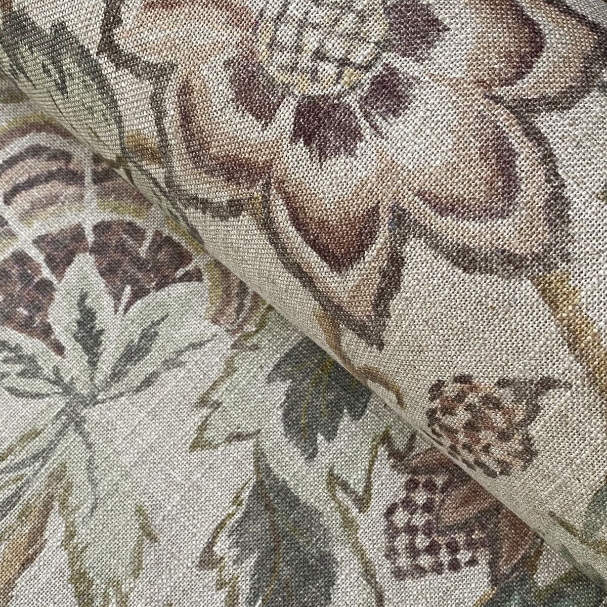 Extra Wide Marwari linen mix fabric on a roll