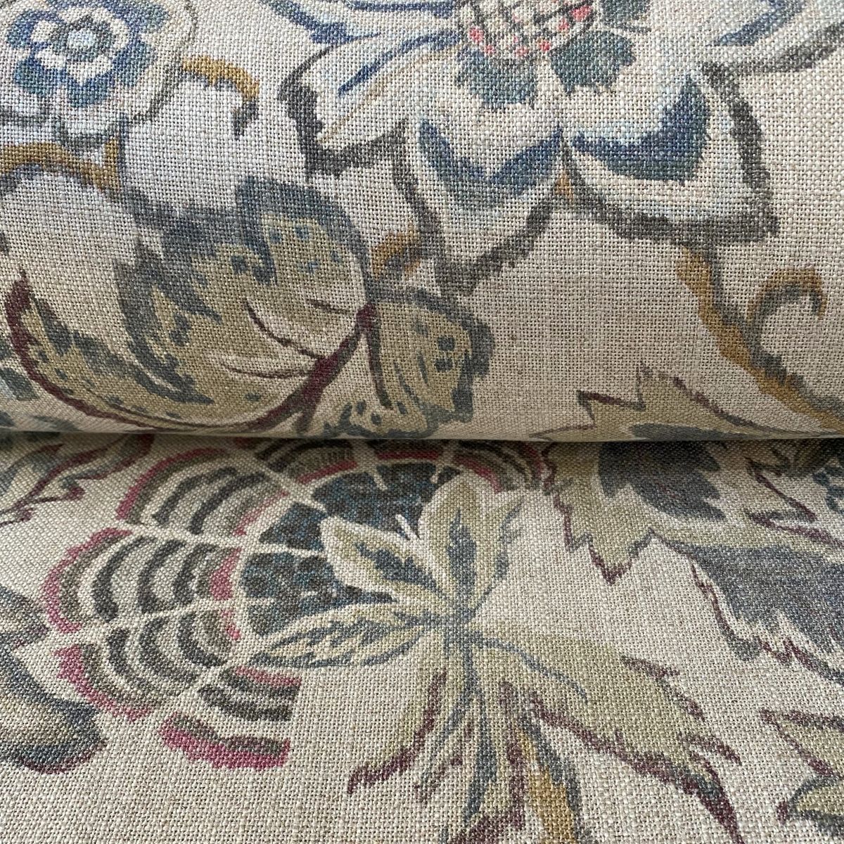Extra Wide Marwari Teal & Raspberry - Image 3