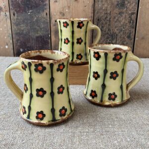 Paul Young mug in cream slipware
