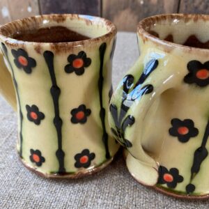 Paul Young mug in cream slipware