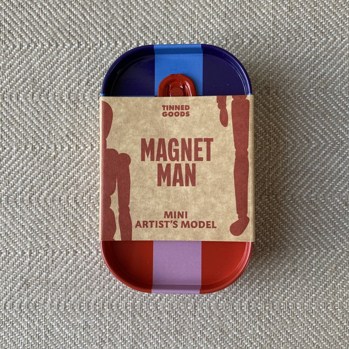 Tinned Goods Magnet Man