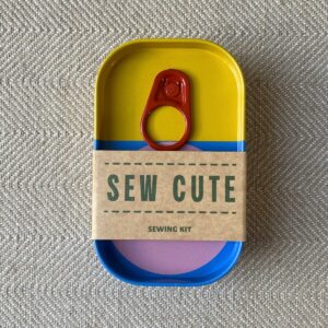 Tinned Goods Sewing Kit in a Tin