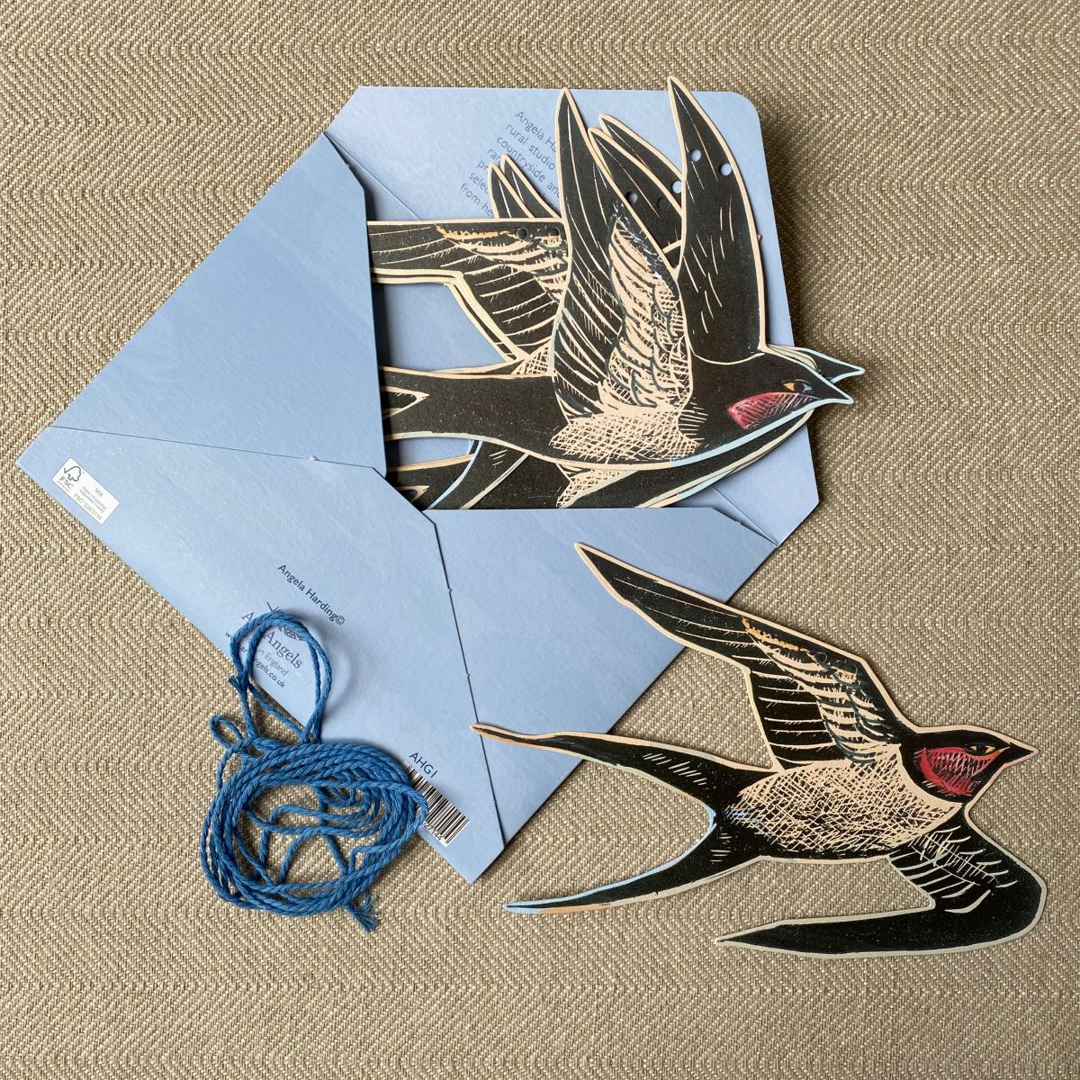 Angela Harding Cornish Swallows Garland - Image 4