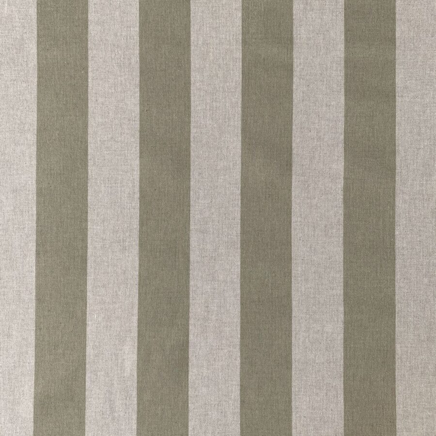 Broad Stripe fabric in sage green