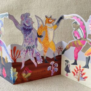 Sarah Young Carnival Dancers Folding Card