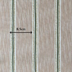 Extra Wide Avebury Stripe fabric Blush