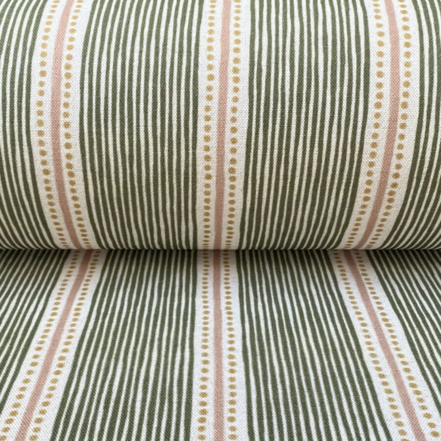 Extra Wide Avebury Stripe Leaf Green
