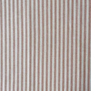 Extra Wide Hector Ticking Stripe - Brick - Image 2