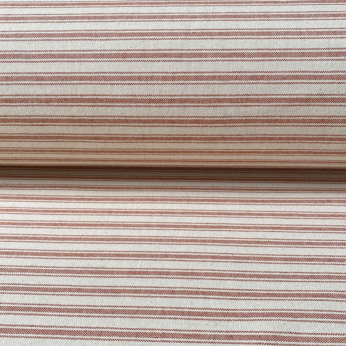 Extra Wide Hector Brick Fabric