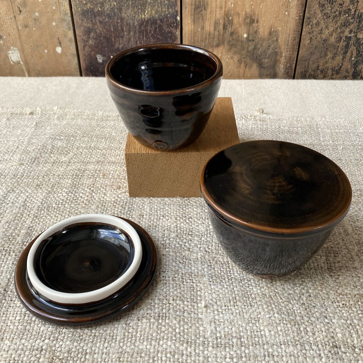 Stuart Houghton Lidded Sugar Pots