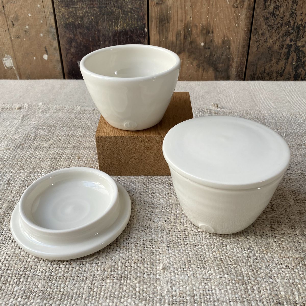 Stuart Houghton Lidded Sugar Pots