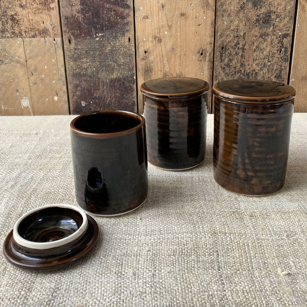 Stuart Houghton Tea Jar Tenmoku - Image 2